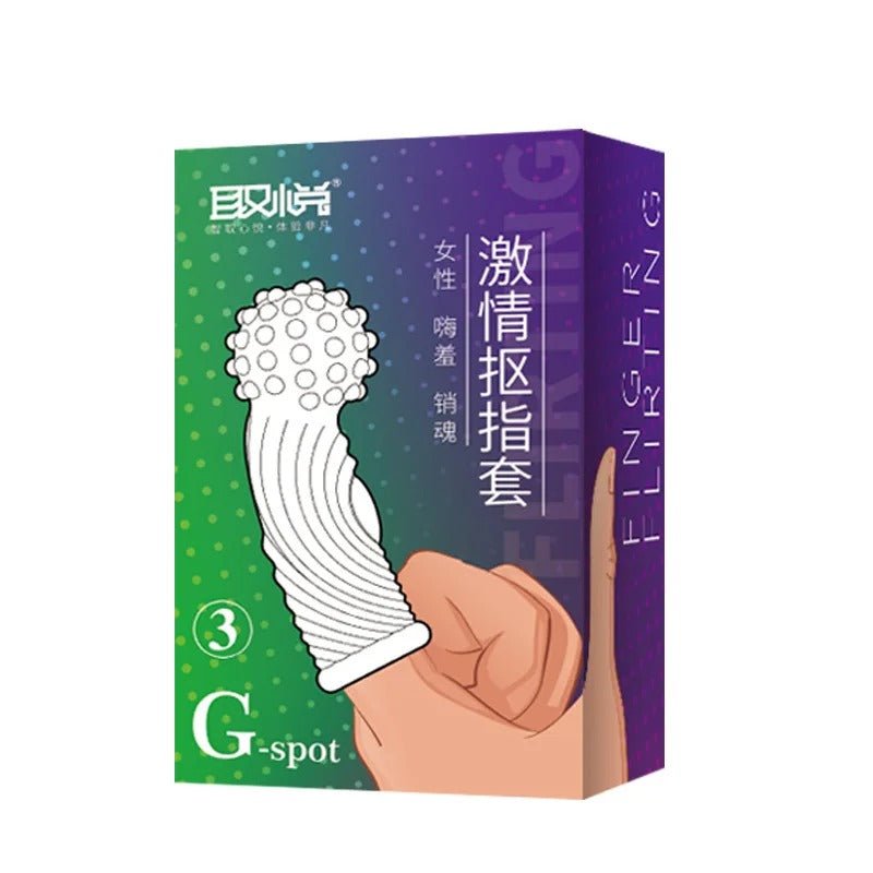 Wellness G-Spot Finger Sleeve condoms