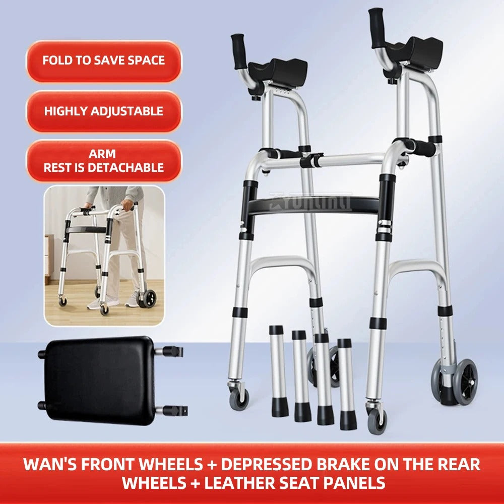 Stable Stand Upright Walkers for Easy and Safe Mobility