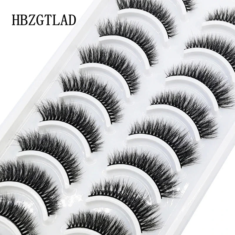 Jem Wellness Collection Voluminous 3D Mink Eyelashes for a Bold, Dramatic Look Picture of 10 pairs eyelash