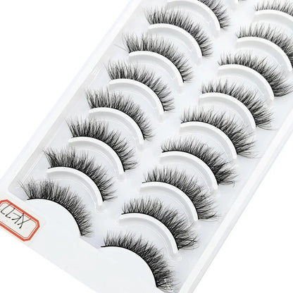 Jem Wellness Collection Voluminous 3D Mink Eyelashes for a Bold, Dramatic Look Picture of 10 pairs eyelash