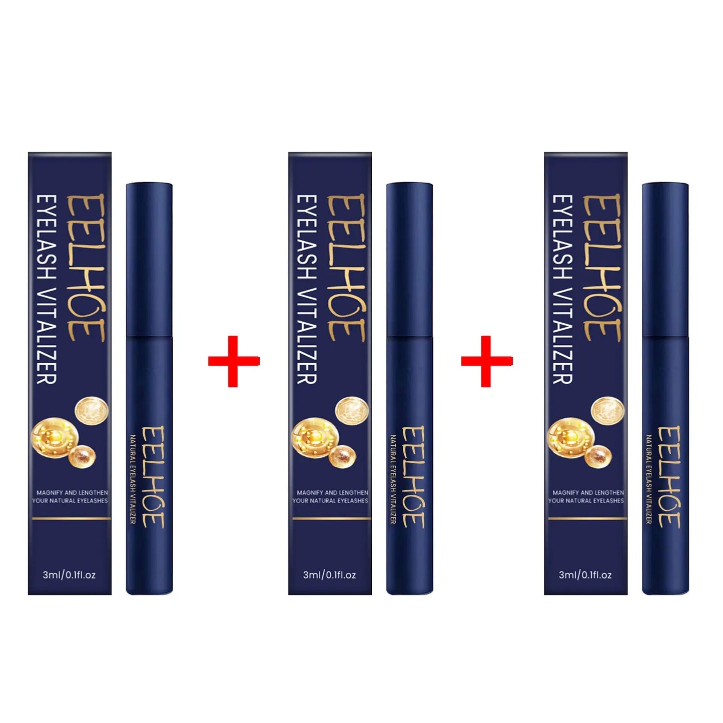 Personal Health Care Fast Eyelash Growth Serum 7 Days - 3 Pieces/set
