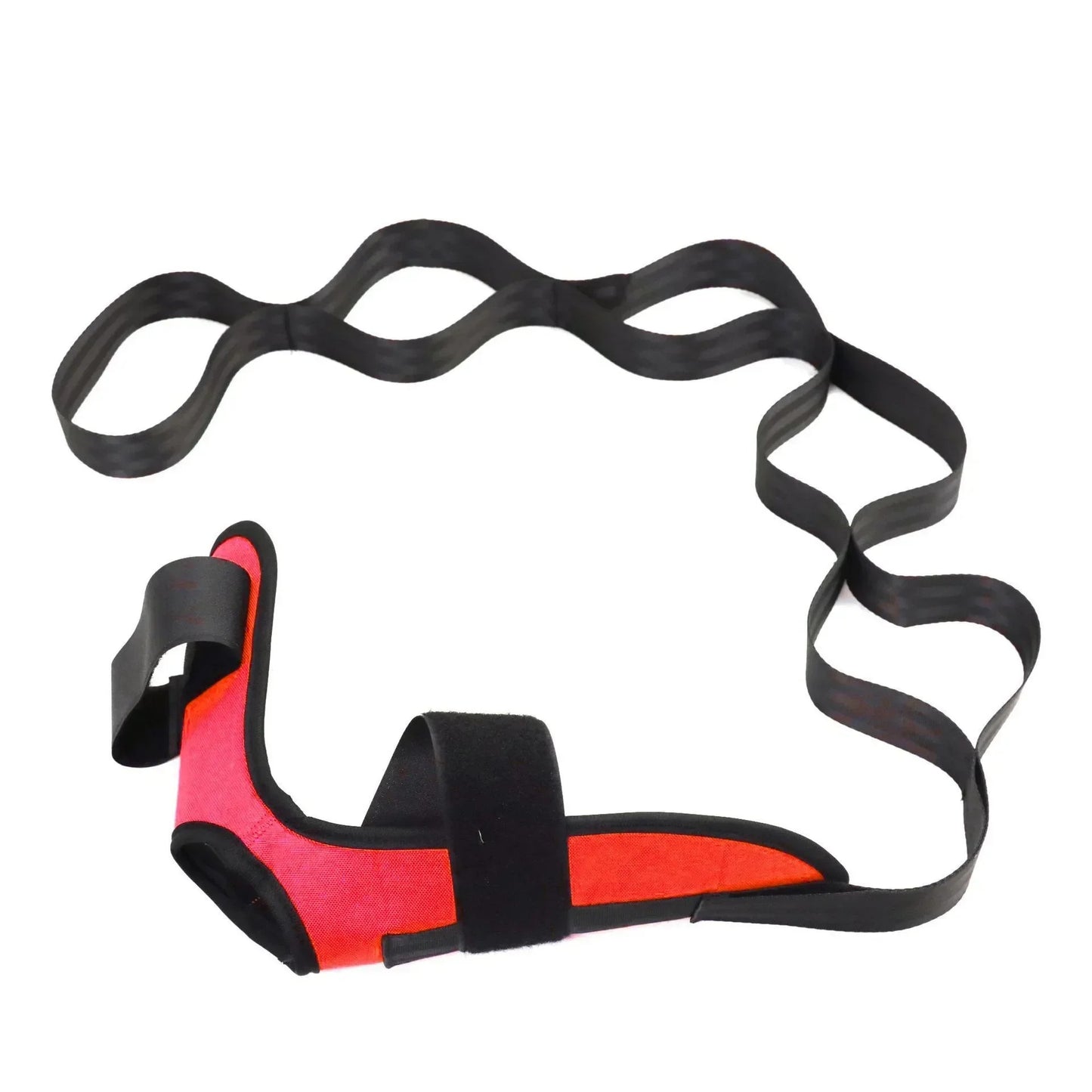 Fitness Training Yoga Elastic Pull Rope Set Red Colour