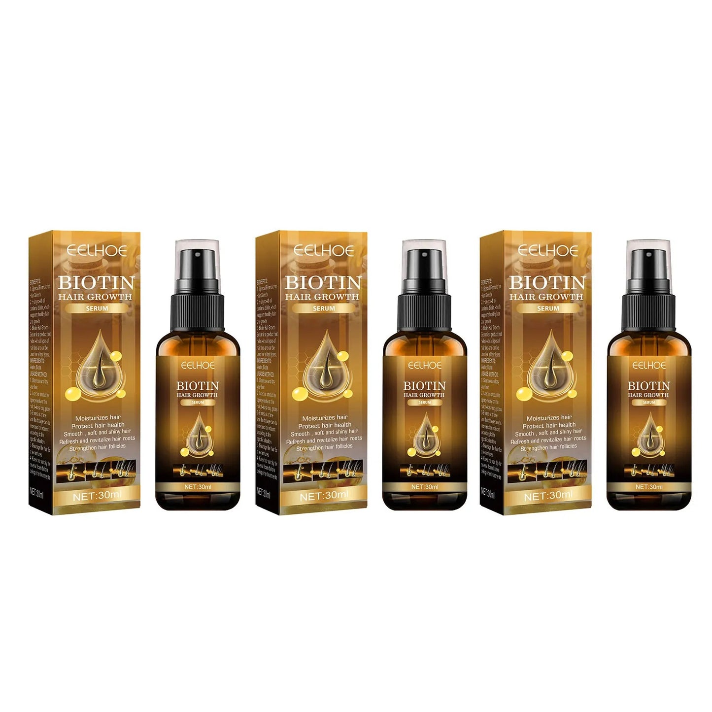 Personal Health Care Magical Hair Growth Spray: Fast, Safe Way to Longer, Stronger Hair!