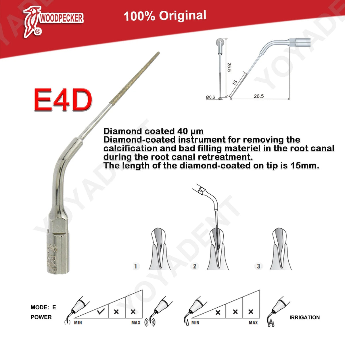 Woodpecker DTE Ultrasonic Scaler Tips