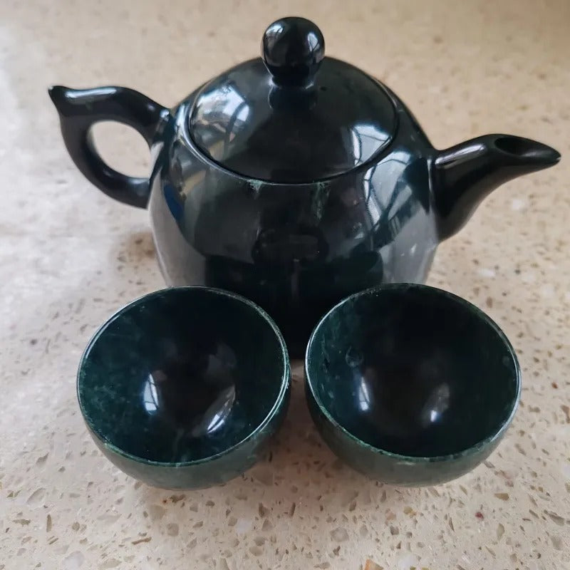Massage Therapy Accessories Tibetan Medical King Stone Teacup