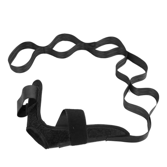 Fitness Training Yoga Elastic Pull Rope Set Black Colour