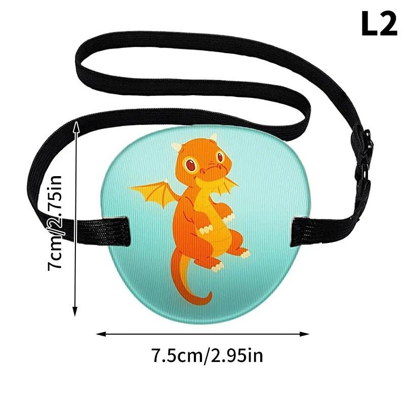 Health care products Medical Cute Children Eye Patch all 6 choice of drawing eye patch shown (left eye)