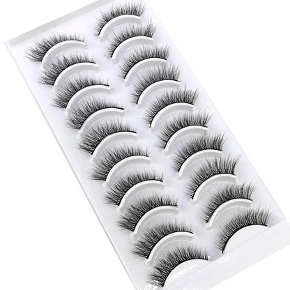 Jem Wellness Collection Voluminous 3D Mink Eyelashes for a Bold, Dramatic Look Picture of 10 pairs eyelash