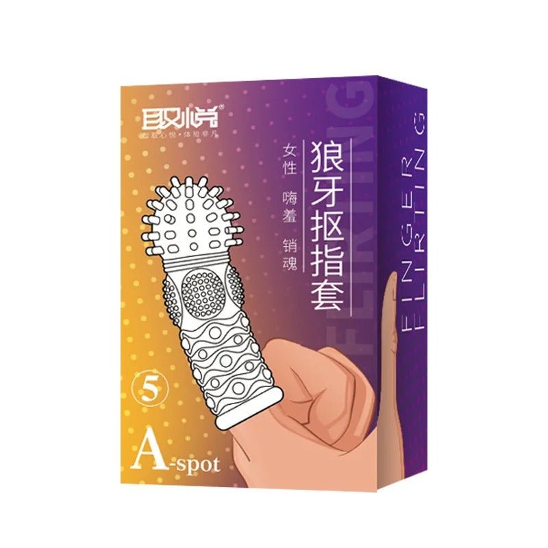 Wellness G-Spot Finger Sleeve condoms