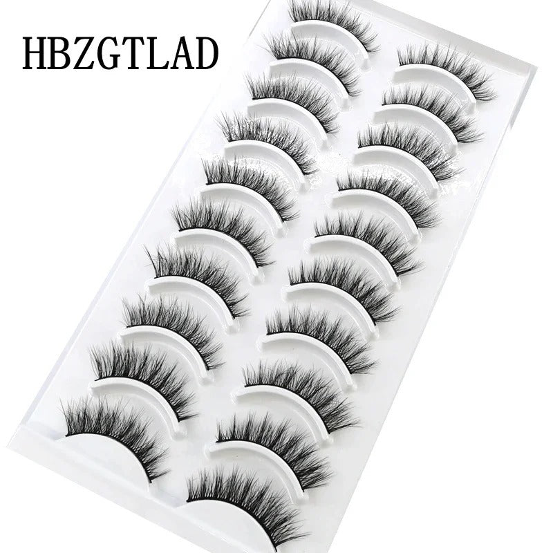 Jem Wellness Collection Voluminous 3D Mink Eyelashes for a Bold, Dramatic Look Picture of 10 pairs eyelash