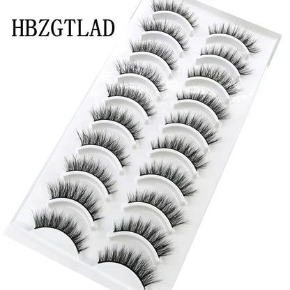 Jem Wellness Collection Voluminous 3D Mink Eyelashes for a Bold, Dramatic Look Picture of 10 pairs eyelash