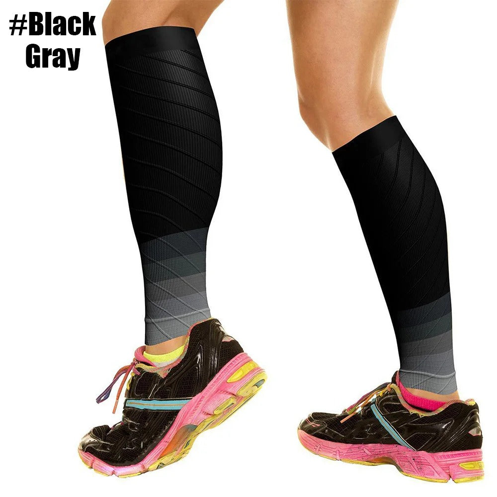 Fitness Unisex Compression Sleeves 20-30 mmHg  Running Leg Socks