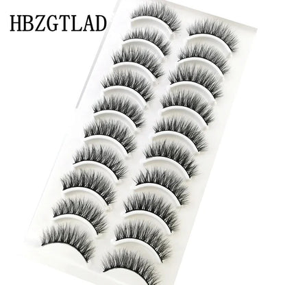 Jem Wellness Collection Voluminous 3D Mink Eyelashes for a Bold, Dramatic Look Picture of 10 pairs eyelash