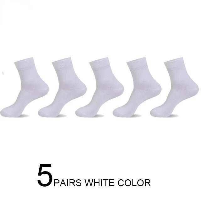 Health care products Diabetic Socks Unisex 5 pairs shown White Colour
