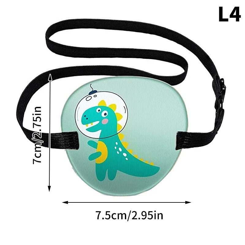 Health care products Medical Cute Children Eye Patch all 6 choice of drawing eye patch shown (left eye)