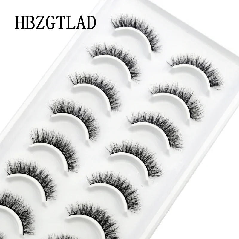 Jem Wellness Collection Voluminous 3D Mink Eyelashes for a Bold, Dramatic Look Picture of 10 pairs eyelash
