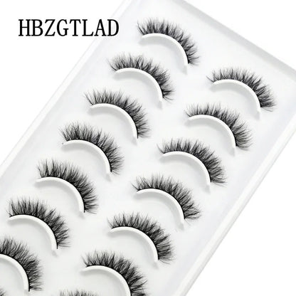 Jem Wellness Collection Voluminous 3D Mink Eyelashes for a Bold, Dramatic Look Picture of 10 pairs eyelash