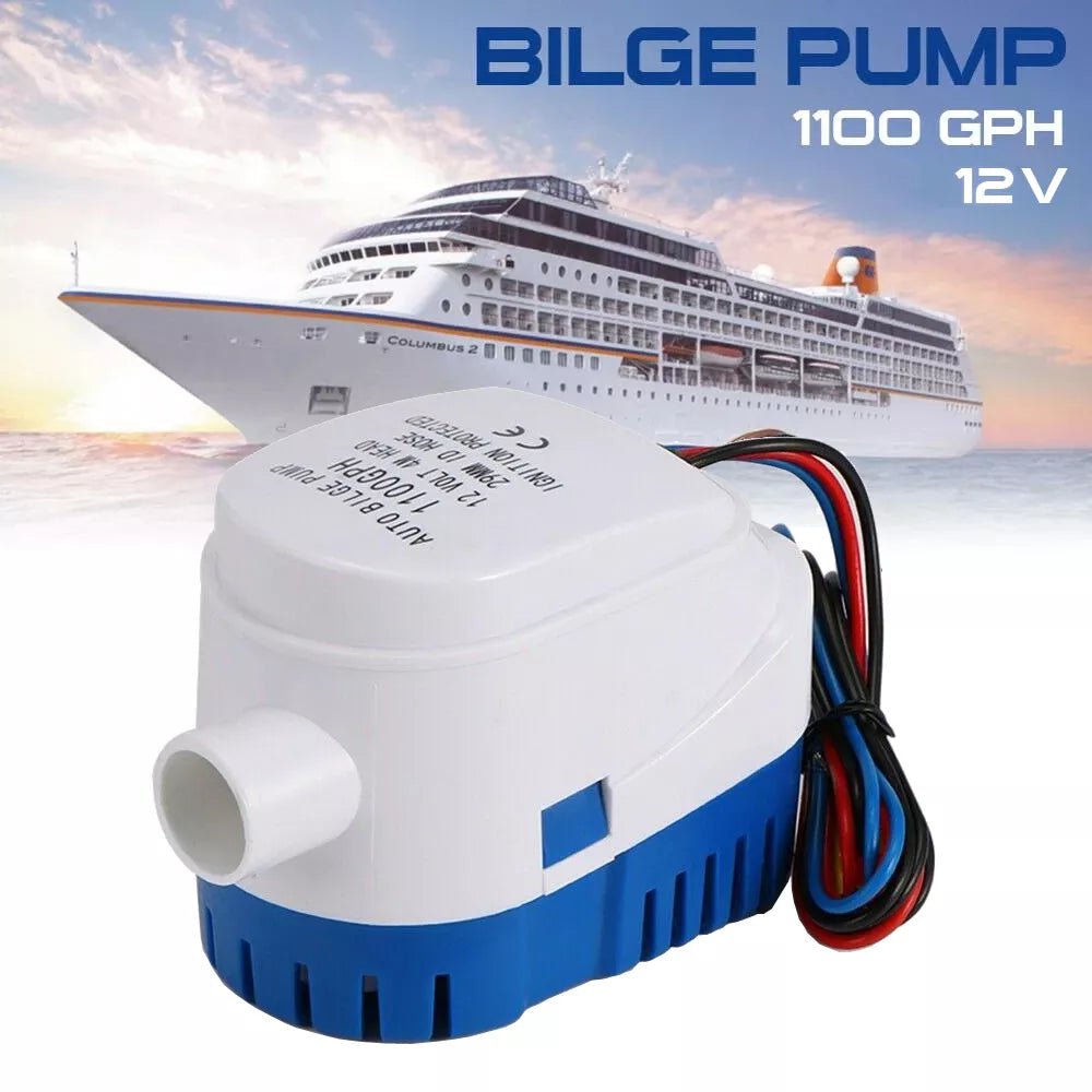 Water Sports Gear & Equipment, 12V Automatic Boat Marine Water Pump Submersible