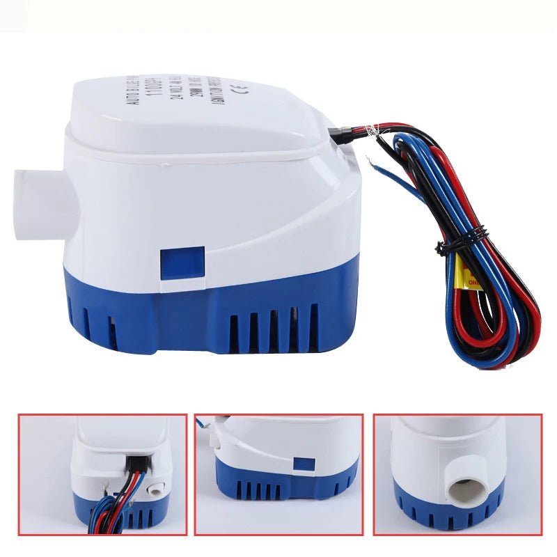 Water Sports Gear & Equipment, 12V Automatic Boat Marine Water Pump Submersible