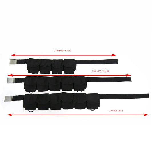 Water Sports Gear & Equipment - Adjustable Heavy-Duty Dive Weight Belt  (4.4 Pounds)