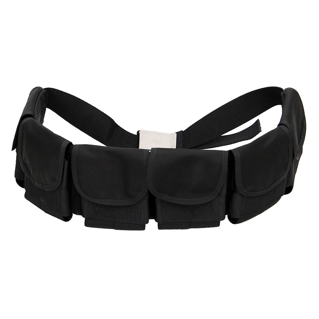 Water Sports Gear & Equipment - Adjustable Heavy-Duty Dive Weight Belt  (4.4 Pounds)