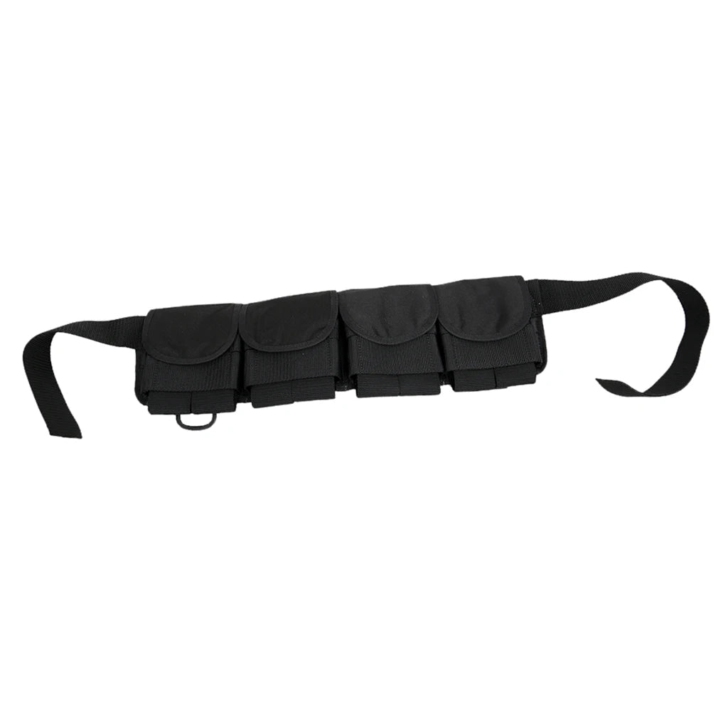 Water Sports Gear & Equipment - Adjustable Heavy-Duty Dive Weight Belt  (4.4 Pounds)