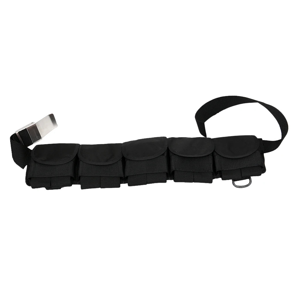 Water Sports Gear & Equipment - Adjustable Heavy-Duty Dive Weight Belt  (4.4 Pounds)
