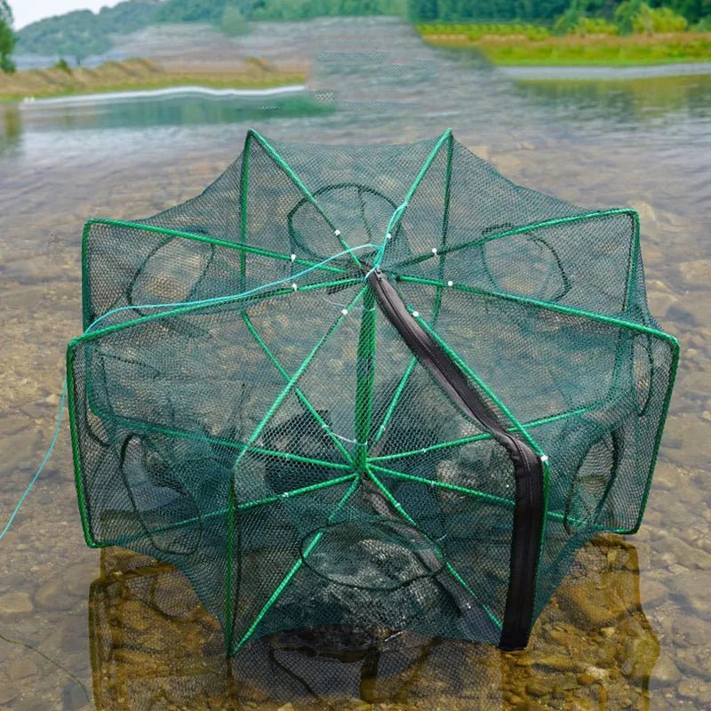 Water Sports Gear & Equipment Crayfish Fishing Net Trap – Easy & Durable Crayfish Catcher