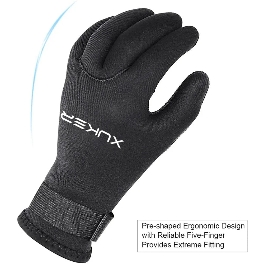 Water Sports Gear Equipment, Neoprene Scuba Diving Gloves (3 or 5 mm)