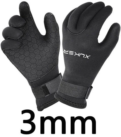 Water Sports Gear Equipment, Neoprene Scuba Diving Gloves (3 or 5 mm)