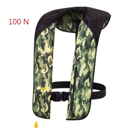 Puffy Kids' Safety Swim Life Jacket Vest Army Colour