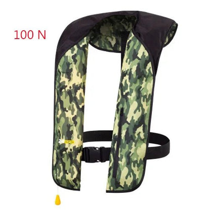 Puffy Kids' Safety Swim Life Jacket Vest Army Colour