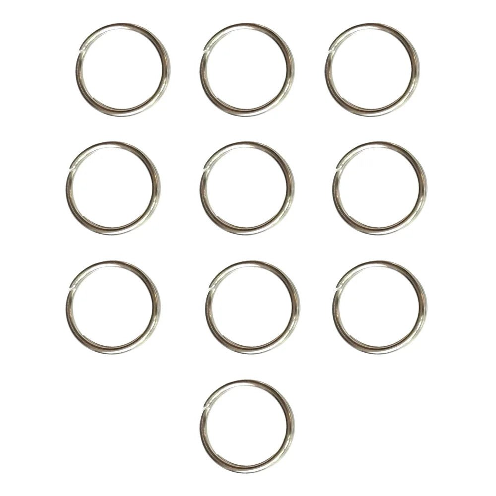 Water Sports Gear Equipment, Stainless-Steel Ring Loop for Scuba Diving (Gear 20/25/30 mm)