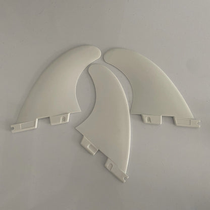 Water Sports Gear & Equipment Black/White High Quality Fibreglass Surfboard trio Fins
