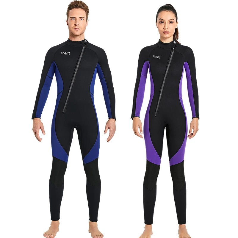 Water sports Gear & Equipment Unisex Kite Surf, Scuba Diving Wetsuit Neoprene (3 mm)