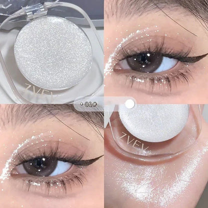 Wellness Bright Monochrome Eye Shadow Colour style 2 White Fluorescent