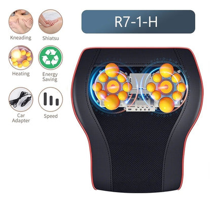 Wellness Electric Shiatsu Head Neck Cervical Traction. Pictures show all details of the product model R7-1-H