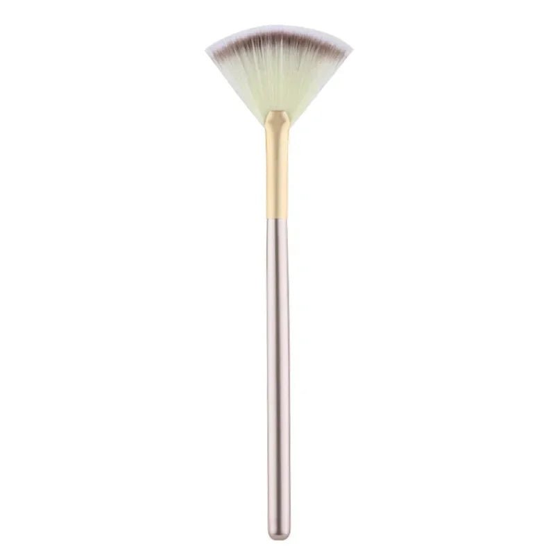 Wellness Fan-Shaped Makeup Brush Picture Brush Handle Colour S-01
