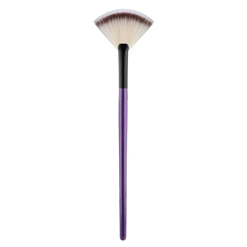 Wellness Fan-Shaped Makeup Brush Picture Brush Handle Colour S-03