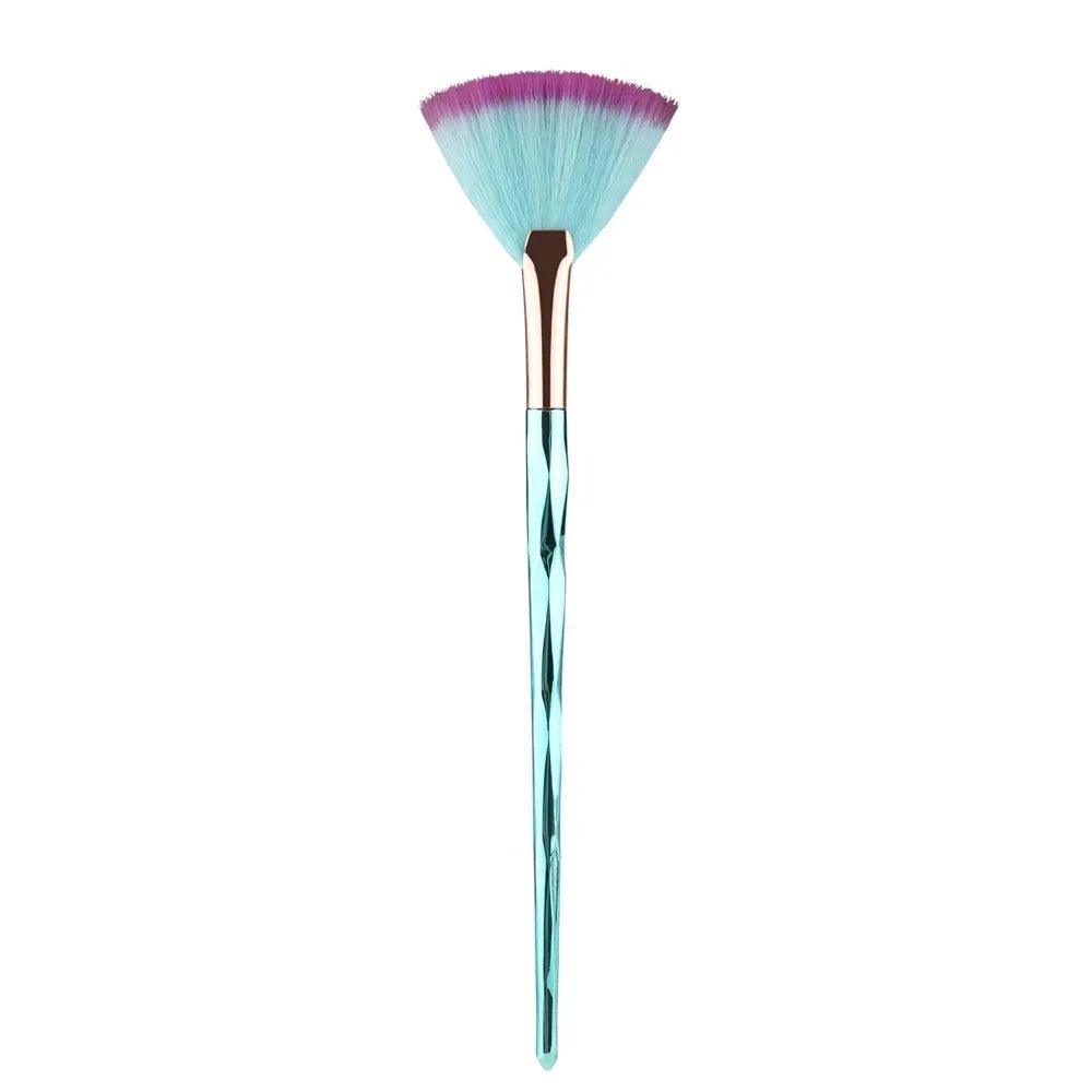 Wellness Fan-Shaped Makeup Brush Picture Brush Handle Colour S-06