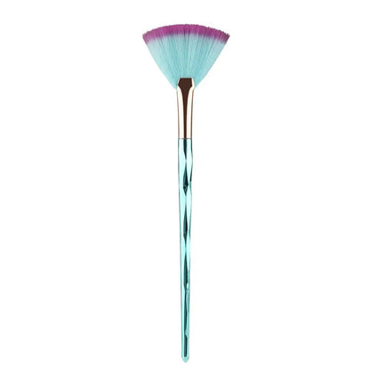 Wellness Fan-Shaped Makeup Brush Picture Brush Handle Colour S-06