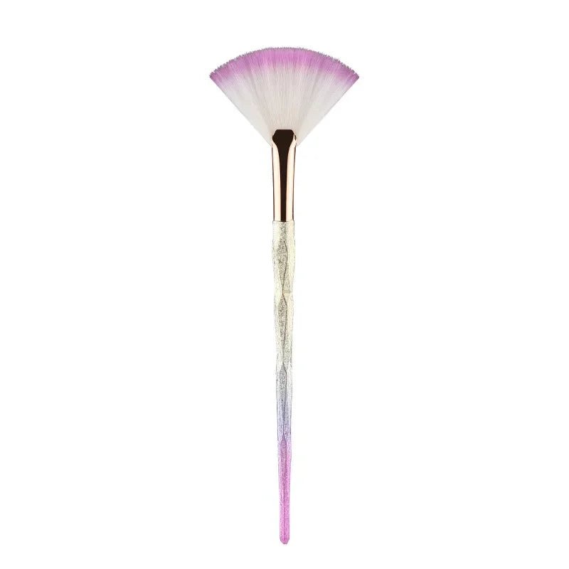 Wellness Fan-Shaped Makeup Brush Picture Brush Handle Colour S-07
