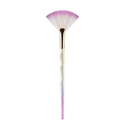 Wellness Fan-Shaped Makeup Brush Picture Brush Handle Colour S-07