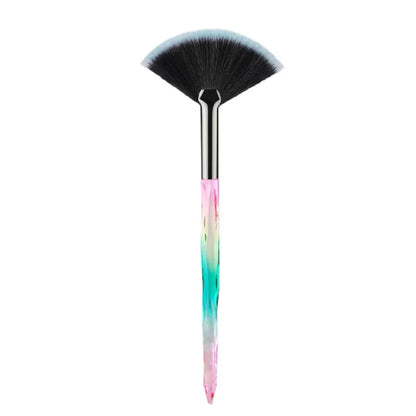 Wellness Fan-Shaped Makeup Brush Picture Brush Handle Colour S-08