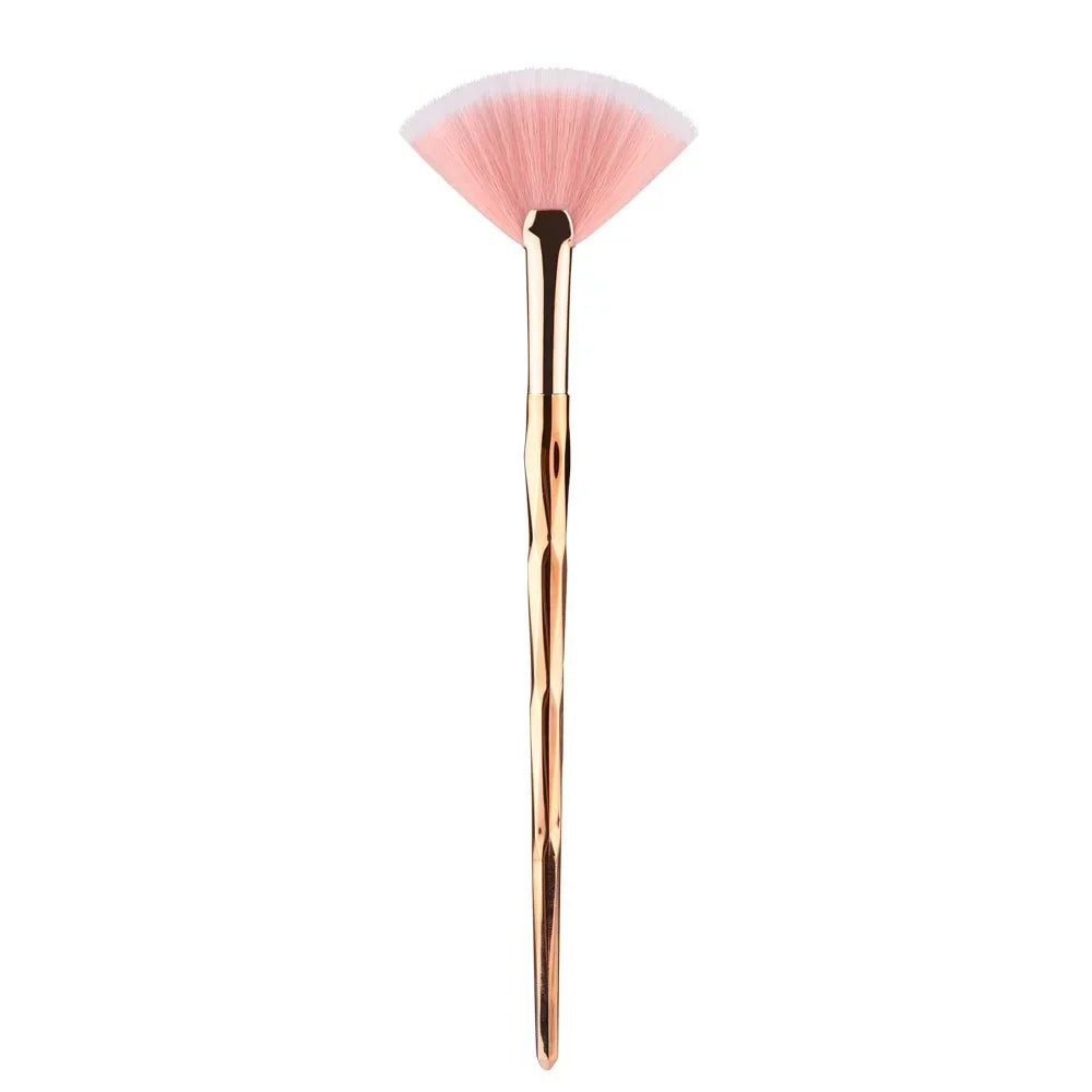 Wellness Fan-Shaped Makeup Brush Picture Brush Handle Colour S-09