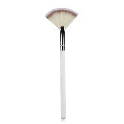 Wellness Fan-Shaped Makeup Brush Picture Brush Handle Colour S-10