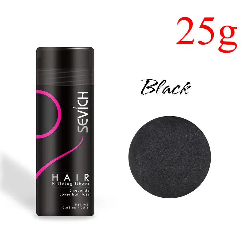 Wellness Hair Building Fibre Applicator Spray 1 Black Colour Aerosol can show 