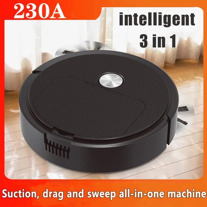 Wellness interior Mini Smart Sweeping Robot – Automatic Floor Cleaner - Black Colour Offers 
