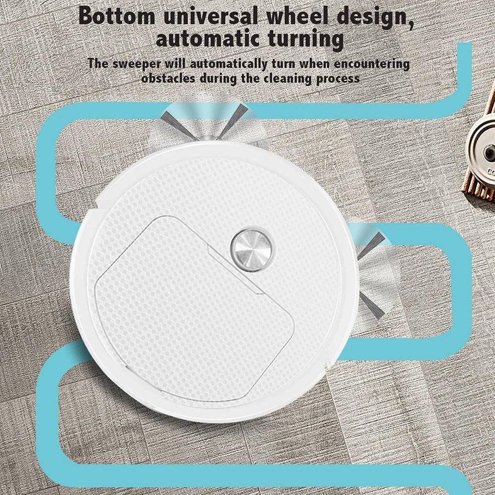 Wellness interior Mini Smart Sweeping Robot – Automatic Floor Cleaner - White Colour Offers 