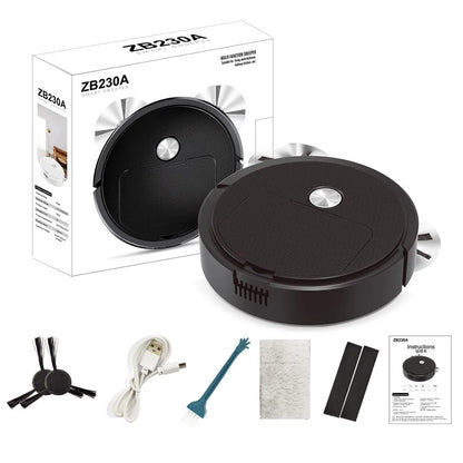Wellness interior Mini Smart Sweeping Robot – Automatic Floor Cleaner - Black Colour Offers All part